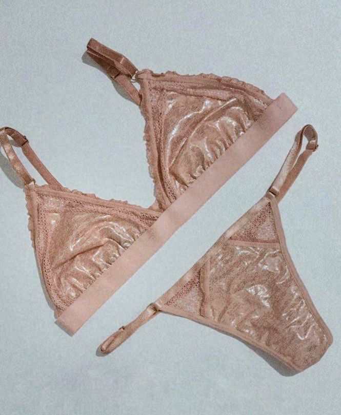 SET TELA DESTELLOS - ROSA